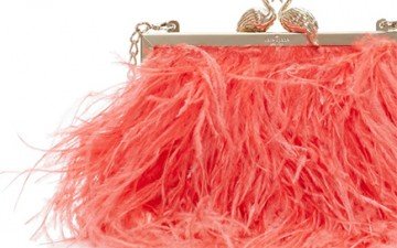 Kate Spade Madison Flamingo Clasp Clutch thumb