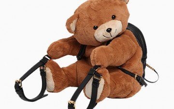 Moschino PLUSH TEDDY BEAR BACKPACK thumb