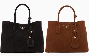 Prada Suede Double Bag thumb