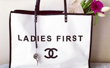 Chanel Ladies First Shopper Tote thumb