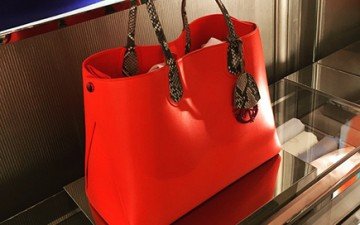 Dior Addict Bag with Python Leather thumb