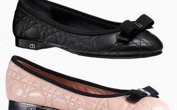 Dior Quilted Ballerinas thumb