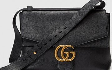 Gucci GG Marmont Leather Shoulder Bag thumb