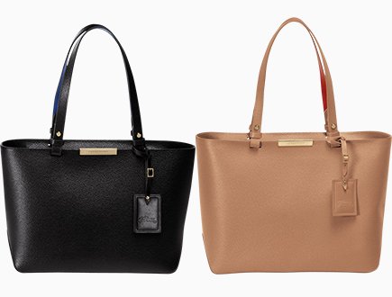 le foulonne leather tote