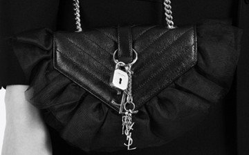 Saint Laurent Classic Baby Monogram Punk Chain Bag thumb