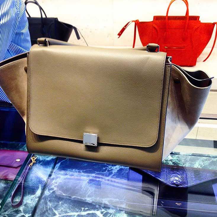 A Closer Look: Celine Trapeze Bag For Fall Winter 2015 Collection ...