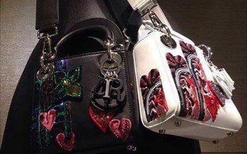 Lady Dior Heart Tote Bag thumb