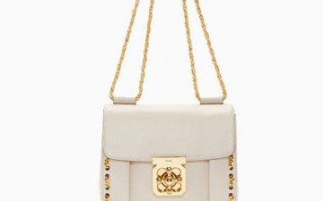 Small Chloe Elsie Threaded Chain Bag thumb