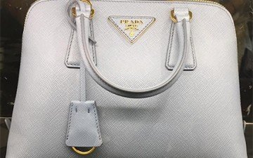 A Closer Look Prada Saffiano Top Handle Bag thumb