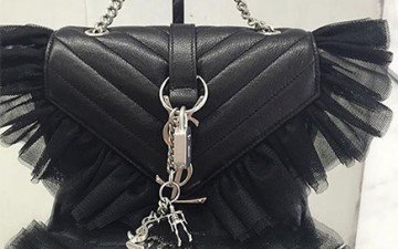 A Closer Look Saint Laurent Classic Baby Monogram Punk Chain Bag thumb