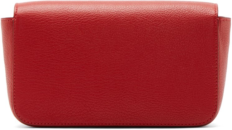 Chloe Red Leather Mini Elsie Bag | Bragmybag