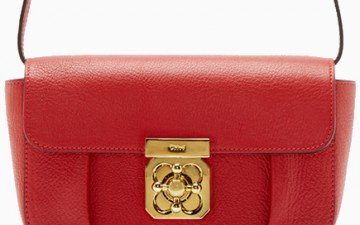 Chloe Red Mini Elsie Bag thumb