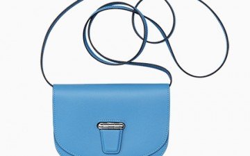 Hermes Blue Mini Convoyeur Bag thumb