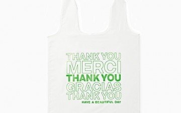 Kate Spade BEAUTIFUL DAY REUSABLE SHOPPING TOTE thumb