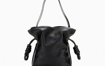 Loewe Flamenco Knot Small leather shoulder bag thumb