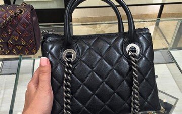 Small Chanel Boy Chained Tote Bag For Fall Winter 2015 Collection thumb