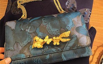 Valentino Cosmos Butterfly Shoulder Bag thumb