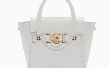 Versace Red Patent Mini Signature Bag thumb