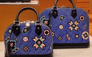 A Closer Look Louis Vuitton Graphic Alma Bag thumb