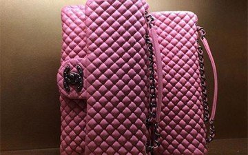 Chanel Pink Tiny Quilted Flap Bag thumb