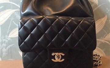 Chanel Quilted Drawstring with Flap Bag thumb