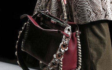 Fendi Spring Summer 2016 Runway Bag Collection Featuring the new Peekaboo Tote Bag thumb