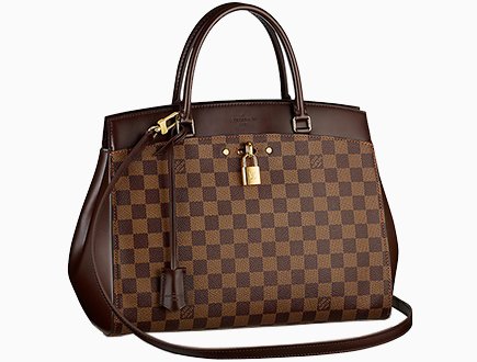 Louis Vuitton, Bags, Louis Vuitton Rivoli Mm Damier Ebene Satchel Like  New Condition