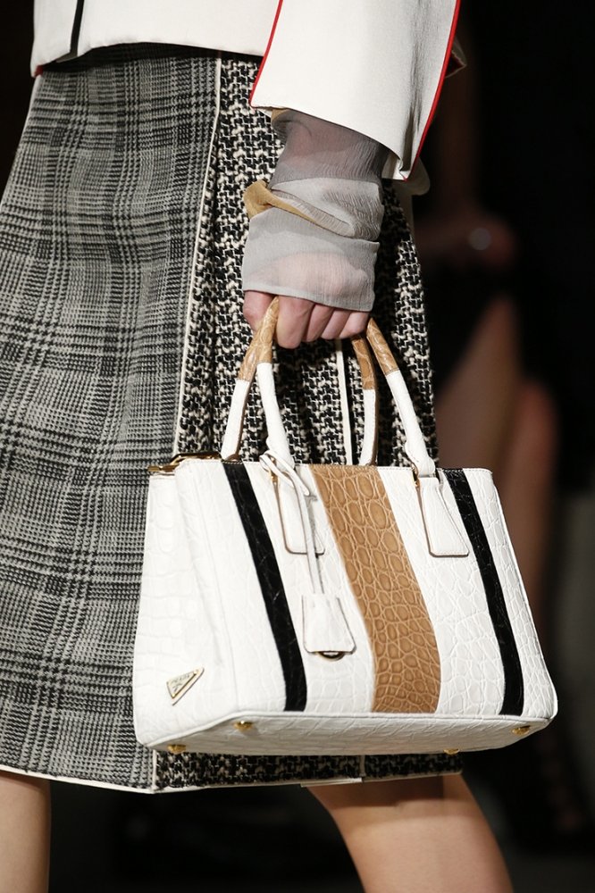Prada Spring Summer 2016 Runway Bag Collection Featuring New Tote Bags ...