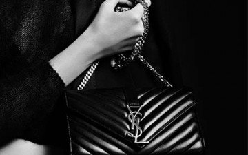 Saint Laurent Cruise 2016 Ad Campaign Featuring Monogram Baby Chain Bag thumb