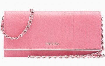 Fall In Love with the Prada Pink Chanel Leather And Chain Bag thumb