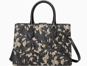 Gucci Arabesque Canvas Top Handle Bag | Bragmybag