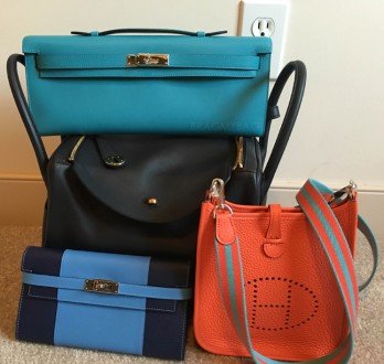 Shopping with Jameson: Hermes Kelly Flag Wallet and Lindy Bags | Bragmybag