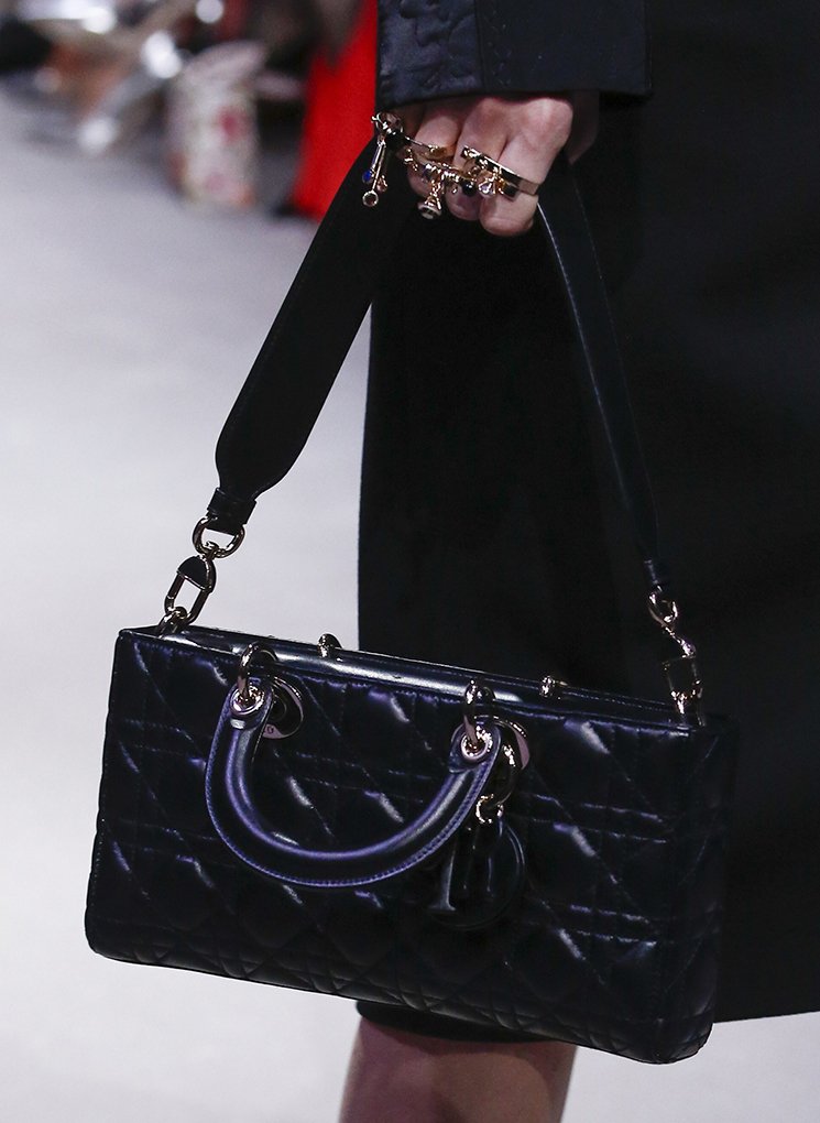 Dior Black Quilted Leather Runway Bag Dior  TLC
