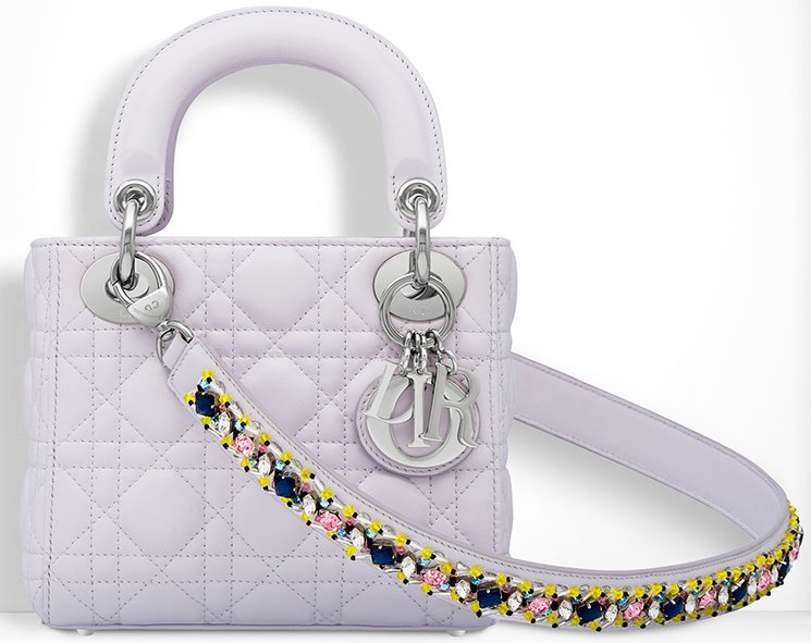lady dior bag with strap