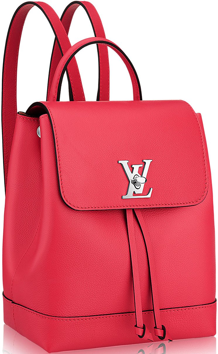 Louis Vuitton Taurillon Lockme Backpack w/ Tags - Red Backpacks, Handbags -  LOU802900