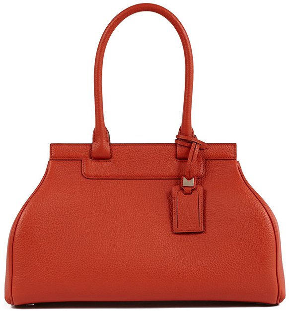 Moynat Leather Pauline Handle Bag - Handle Bags, Handbags