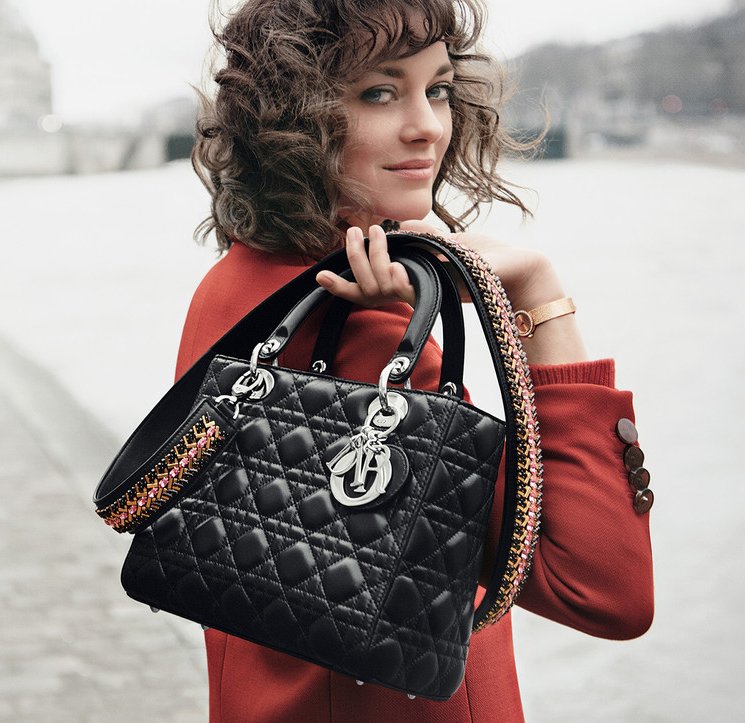 Ad Campaign Featuring The Lady Dior Bag 