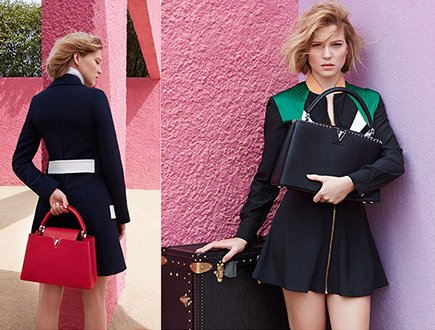 Lea Seydoux for Louis Vuitton Spirit of Travel Spring Summer 2016