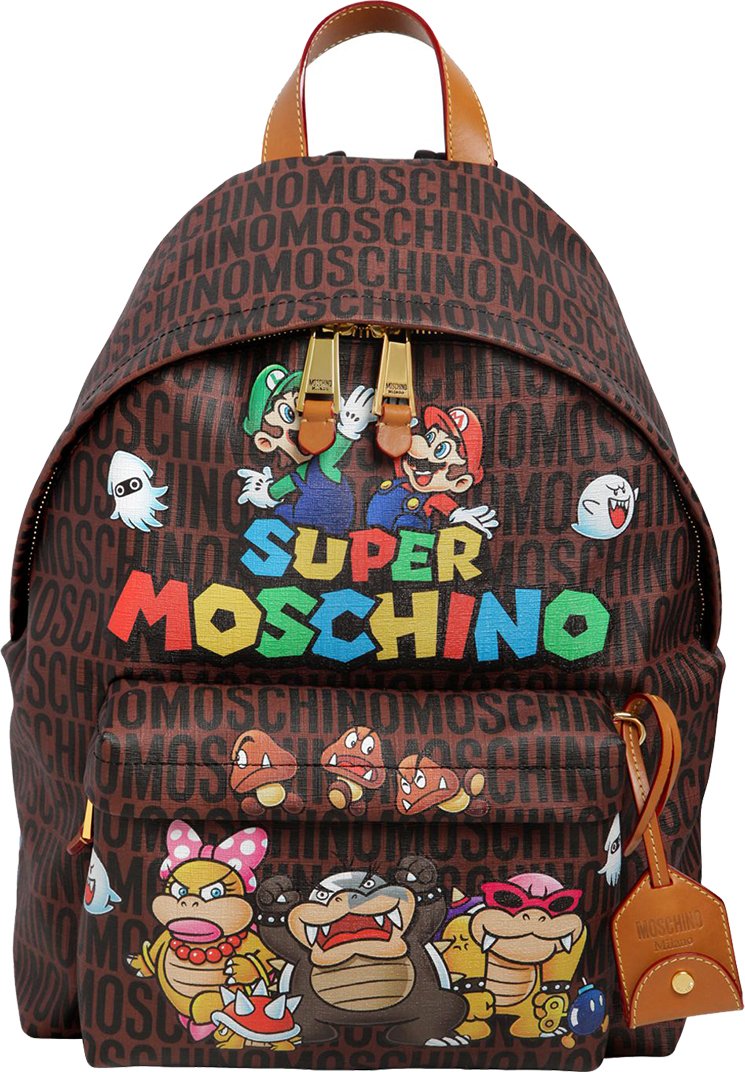 Moschino Super Mario Bag Collection 