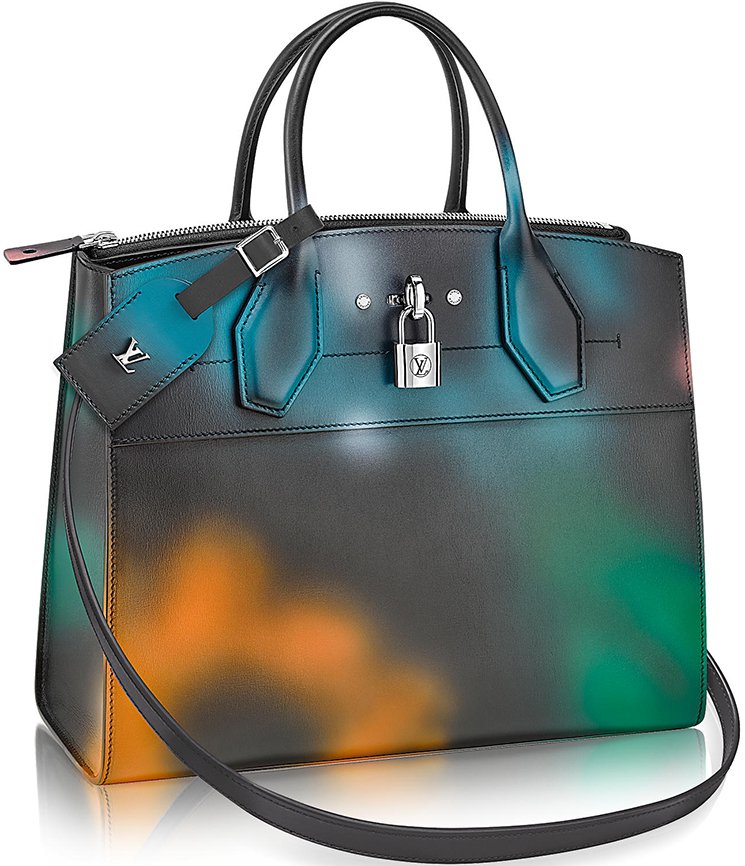 Mine & Yours - The perfect spring bag. Louis Vuitton City Steamer