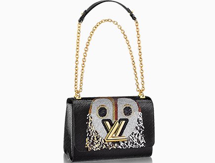 Louis Vuitton Chain Wallet Twist Epi Early Bird Jonquille