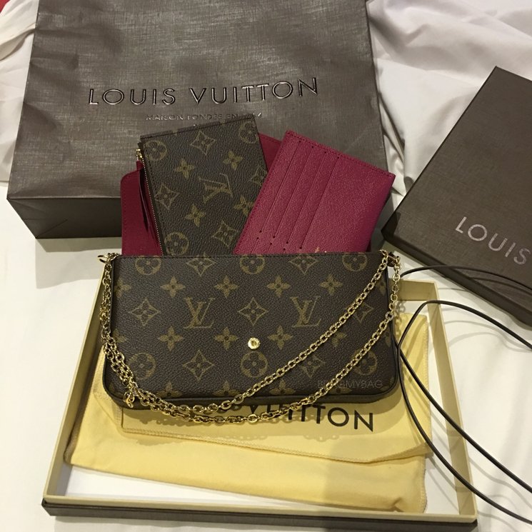 Shopping With Fev LSM: Louis Vuitton Pochette Felicie Bag | Bragmybag