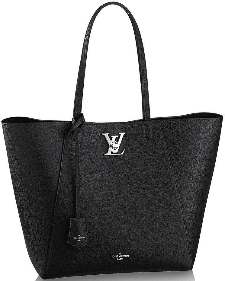 Louis Vuitton, Bags, Louis Vuitton Lockme Cabas Vanille Noir