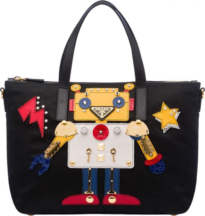 prada robot crossbody