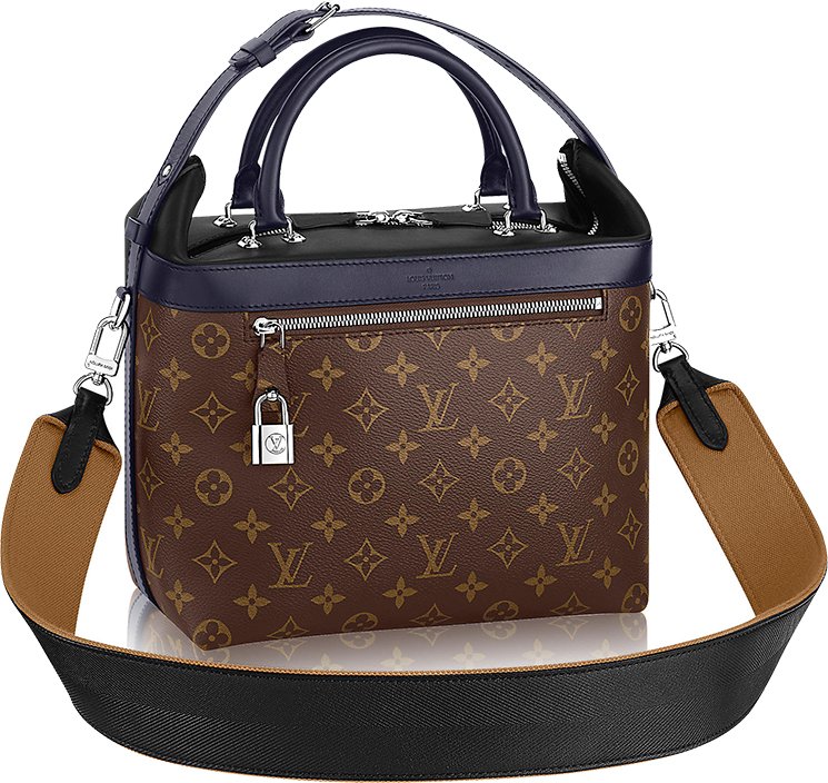 Tas Louis Vuitton City Cruiser Handbag Reverse Monogram Canvas PM