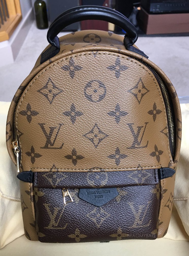 Shopping with James: Louis Vuitton Reversed Monogram Palm Spring Backpack | Bragmybag