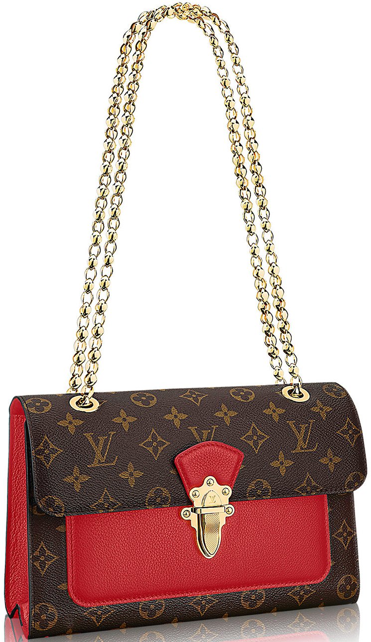 Louis Vuitton Monogram Victoire Shoulder Chain Bag at 1stDibs