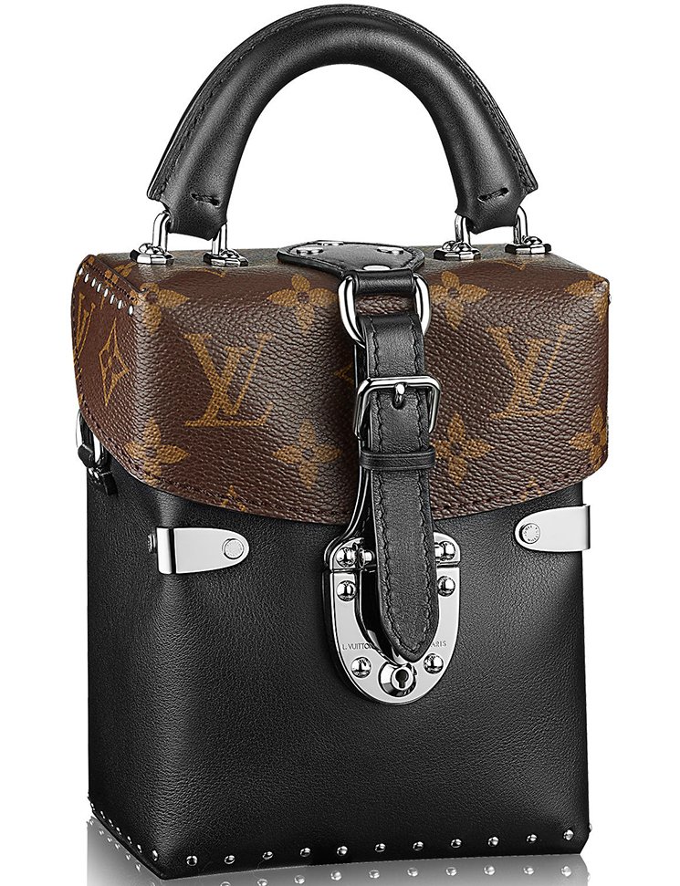 Louis Vuitton Camera Box Handbag Studded Reverse Monogram Canvas at 1stDibs   lv camera box bag price, louis vuitton camera box bag, louis vuitton  reverse monogram camera box bag