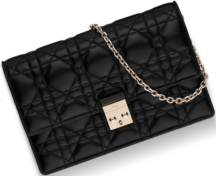 lady dior wallet on chain price