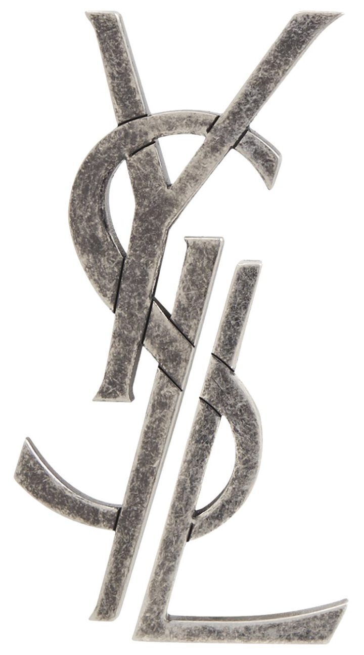 Saint Laurent Signature Monogram Earrings | Bragmybag